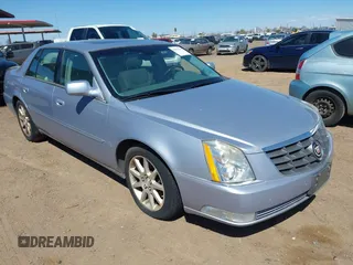 2006 Cadillac DTS w/1SE with VIN 1G6KD57956U188369, listed as a IAAI auction lot 41837341 with 115,417 mi miles. Bid and sale history available at carsss.com. Image 1.