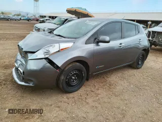2015 Nissan LEAF SV with VIN 1N4AZ0CP7FC313479, listed as a Copart auction lot 51881993 with 64,661 mi miles. Bid and sale history available at carsss.com. Image 1.