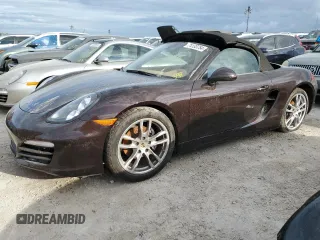 2013 Porsche Boxster with VIN WP0CA2A82DS112755, listed as a Copart auction lot 74133754 with 0 mi miles and Non Repairable. Bid and sale history available at carsss.com. Image 1.