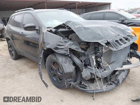 2019 Jeep Cherokee Latitude Plus with VIN 1C4PJMLX5KD432185, listed as a IAAI auction lot 40389491 with 75,703 mi miles and . Bid and sale history available at DreamBid. Image 1.