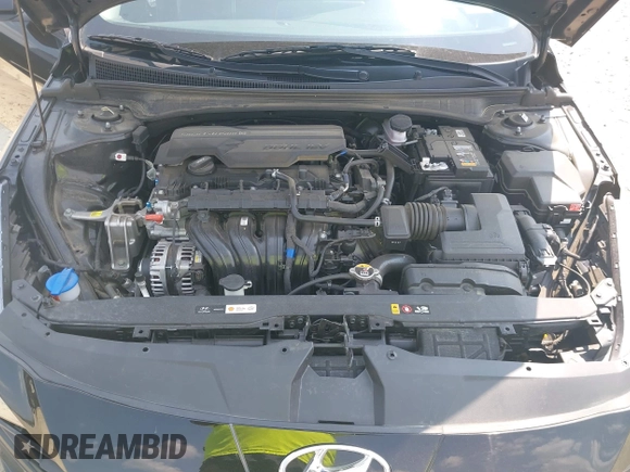 2023 Hyundai Elantra SEL with VIN KMHLS4AGXPU469704, listed as a IAAI auction lot 42355219 with 21,871 mi miles and . Bid and sale history available at DreamBid. Image 10.