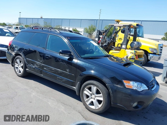 2006 Subaru Legacy Outback XT Limited with VIN 4S4BP67C664345215, listed as a IAAI auction lot 42760351 with 206,894 mi miles and . Bid and sale history available at DreamBid. Image 1.