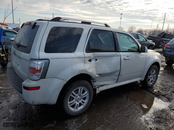 2010 Mercury Mariner Premier with VIN 4M2CN8H76AKJ13241, listed as a Copart auction lot 88605235 with 105,181 mi miles and Salvage Title. Bid and sale history available at carsss.com. Image 3.