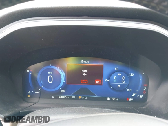 2020 Ford Escape SE Sport Hybrid with VIN 1FMCU0BZXLUC08683, listed as a IAAI auction lot 41882926 with 59,831 mi miles and . Bid and sale history available at DreamBid. Image 7.