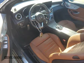 2022 Mercedes-Benz C 300 with VIN W1KWK8EB0NG111374, listed as a Copart auction lot 74877914 with 21,348 mi miles and Salvage Title. Bid and sale history available at DreamBid. Image 8.