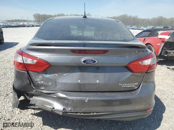 2012 Ford Focus Titanium with VIN 1FAHP3J24CL426637, listed as a Copart auction lot 50325275 with 177,543 mi miles and Salvage Title. Bid and sale history available at carsss.com. Image 6.