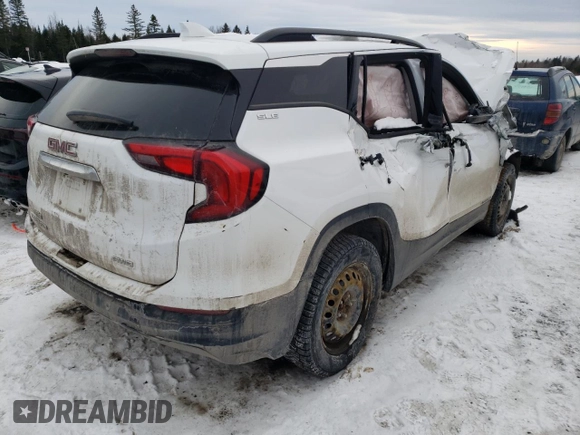 2019 GMC Terrain SLE z VIN 3GKALTEV8KL121810, wystawiony jako Copart lot #44525095 z przebiegiem 90 510 mil mil oraz Szkoda całkowita • Salvage title. Historia ofert i sprzedaży dostępna na DreamBid. Obrazek 3.