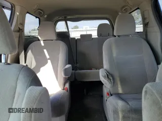 2017 Toyota Sienna LE with VIN 5TDJZ3DC0HS162025, listed as a Copart auction lot 47014305 with 192,528 mi miles and Salvage Title. Bid and sale history available at carsss.com. Image 10.