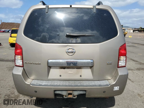 2007 Nissan Pathfinder S z VIN 5N1AR18U87C602088, wystawiony jako Copart lot #80795354 z przebiegiem 247 999 mil mil oraz Czysty tytuł • Clean title. Historia ofert i sprzedaży dostępna na DreamBid. Obrazek 6.