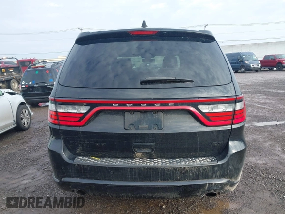 2020 Dodge Durango GT Plus with VIN 1C4RDJDG4LC146896, listed as a IAAI auction lot 41027411 with 109,850 mi miles and . Bid and sale history available at DreamBid. Image 15.