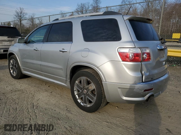 2011 GMC Acadia Denali with VIN 1GKKVTED1BJ217940, listed as a Copart auction lot 49567105 with 177,987 mi miles and Salvage Title. Bid and sale history available at carsss.com. Image 2.
