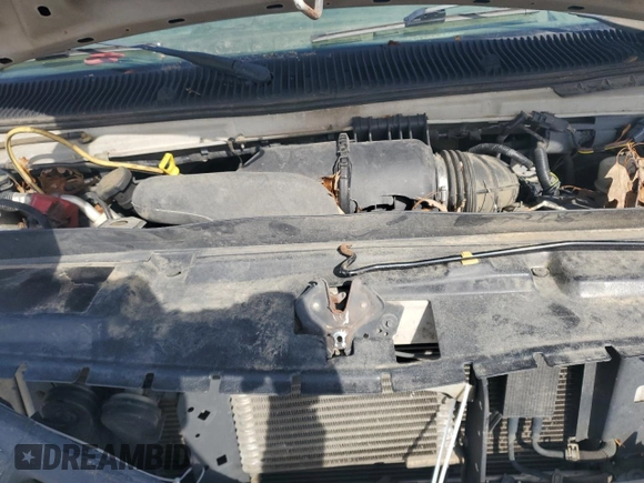 2011 Ford Econoline Cargo Commercial with VIN 1FTNE1EW9BDA90254, listed as a Copart auction lot 41644605 with Not Provided miles and Salvage Title. Bid and sale history available at DreamBid. Image 12.
