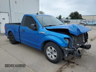 2020 Ford F-150 XL with VIN 1FTMF1C54LKF27495, listed as a Copart auction lot 50163175 with 113,897 mi miles and Salvage Title. Bid and sale history available at carsss.com. Image 4.