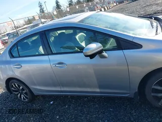 2015 Honda Civic Sedan EX-L with VIN 19XFB2F91FE205512, listed as a IAAI auction lot 41849708 with 122,947 mi miles. Bid and sale history available at carsss.com. Image 13.