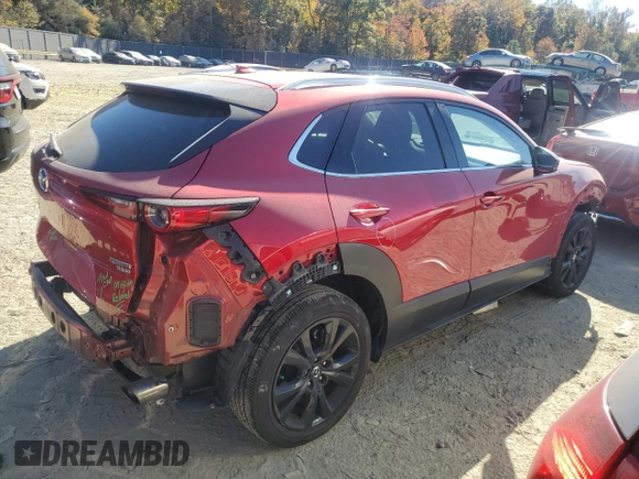 2021 Mazda CX-30 Premium with VIN 3MVDMBDY0MM312354, listed as a Copart auction lot 77112334 with 47,351 mi miles and Salvage Title. Bid and sale history available at carsss.com. Image 3.