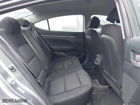 2018 Hyundai Elantra SE with VIN KMHD74LF3JU659748, listed as a IAAI auction lot 41971050 with 124,851 mi miles. Bid and sale history available at carsss.com. Image 8.