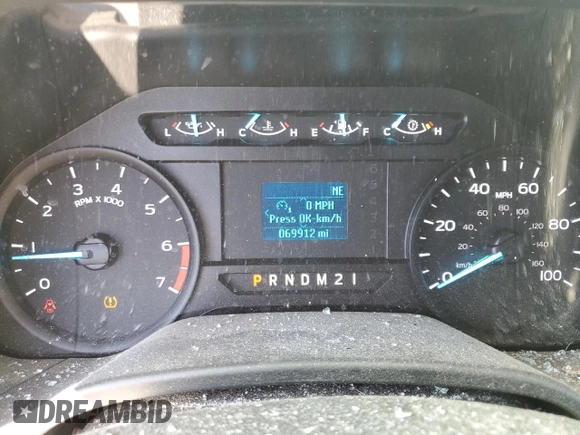 2018 Ford Super Duty F-250 SRW XL with VIN 1FT7W2B6XJEC73588, listed as a Copart auction lot 46824385 with 69,912 mi miles and Salvage Title. Bid and sale history available at carsss.com. Image 9.