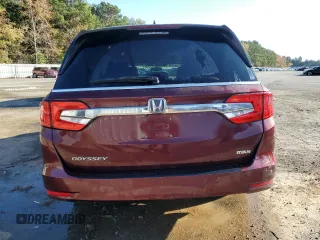 2019 Honda Odyssey EX with VIN 5FNRL6H57KB087417, listed as a Copart auction lot 83984874 with 89,909 mi miles and Salvage title. Bid and sale history available at DreamBid. Image 6.