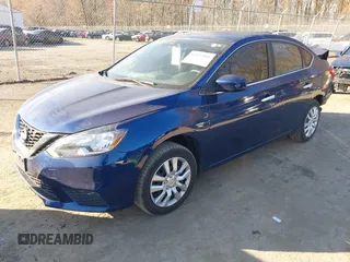 2017 Nissan Sentra S with VIN 3N1AB7AP7HY367176, listed as a IAAI auction lot 41806280 with 101,606 mi miles. Bid and sale history available at carsss.com. Image 2.