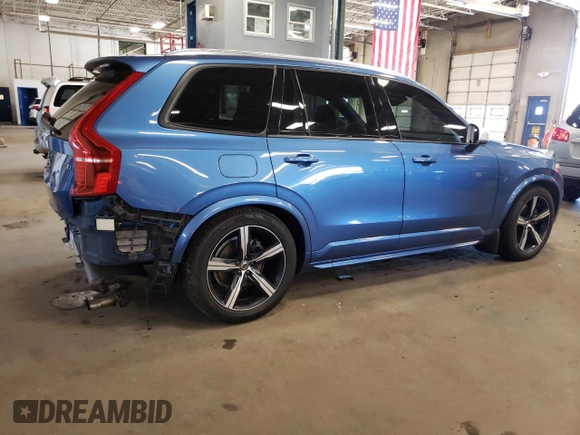 2018 Volvo XC90 R-Design with VIN YV4A22PM1J1206259, listed as a Copart auction lot 52870094 with 82,304 mi miles. Bid and sale history available at carsss.com. Image 3.