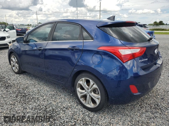 2013 Hyundai Elantra GT with VIN KMHD35LE3DU106191, listed as a Copart auction lot 74074794 with 0 mi miles and Salvage Title. Bid and sale history available at carsss.com. Image 2.