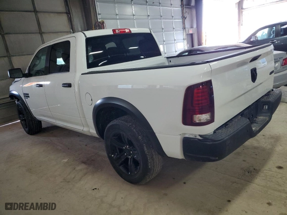 2024 Ram 1500 Classic Warlock with VIN 1C6RR7LG8RS156570, listed as a Copart auction lot 50951095 with 22,624 mi miles and Salvage Title. Bid and sale history available at carsss.com. Image 2.