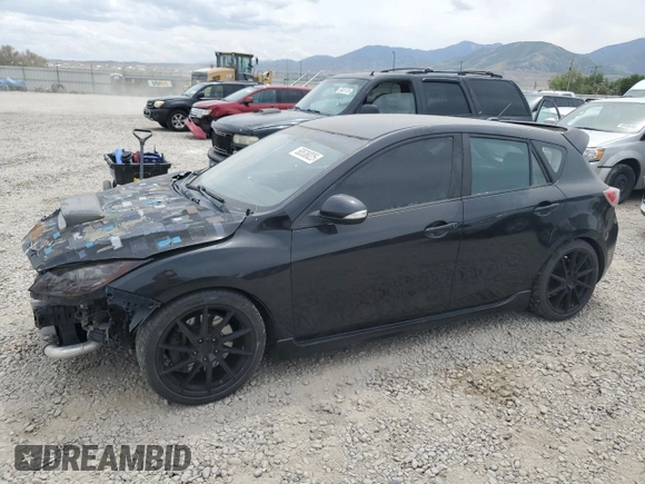 2012 Mazda 3 Mazdaspeed3 Touring with VIN JM1BL1L45C1698561, listed as a Copart auction lot 58538025 with 119,947 mi miles and Salvage title. Bid and sale history available at DreamBid. Image 1.