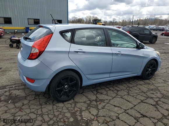 2014 Hyundai Accent GS with VIN KMHCT5AE5EU161810, listed as a Copart auction lot 49743525 with 114,563 mi miles and Salvage Title. Bid and sale history available at carsss.com. Image 3.