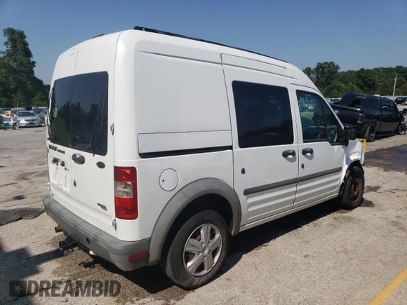 2013 Ford Transit Connect XL with VIN NM0LS6AN4DT129378, listed as a Copart auction lot 68691494 with 153,450 mi miles and Salvage Title. Bid and sale history available at carsss.com. Image 3.