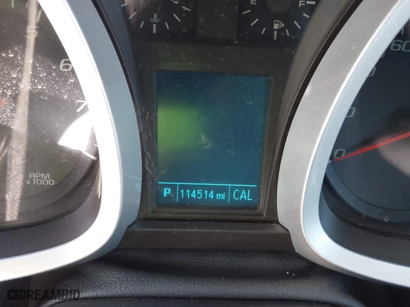 2012 Chevrolet Equinox LTZ with VIN 2GNALFEK0C1262447, listed as a IAAI auction lot 41643221 with 114,514 mi miles. Bid and sale history available at carsss.com. Image 7.