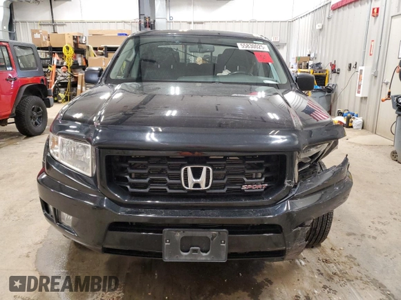 2013 Honda Ridgeline Sport с VIN 5FPYK1F76DB014376, выставлен на аукционе Copart как лот 55830025 с пробегом 160 434 миль миль и Чистый • Clean title. История ставок и продаж доступна на DreamBid. Изображение 5.