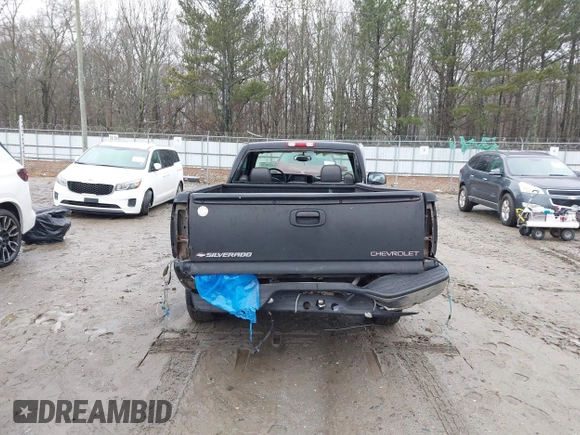 2004 Chevrolet Silverado 1500 Work Truck with VIN 1GCEC14X44Z335614, listed as a IAAI auction lot 41428046 with 201,735 mi miles. Bid and sale history available at carsss.com. Image 16.