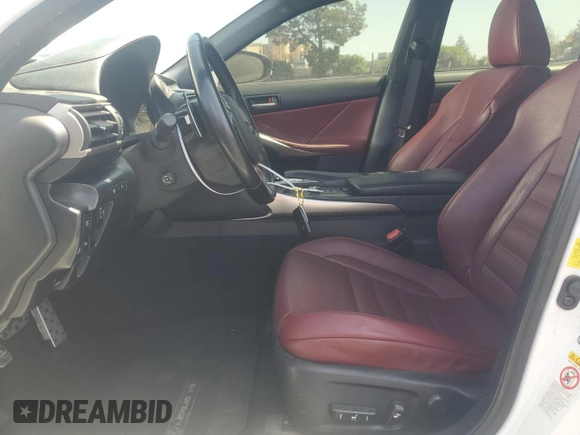 2018 Lexus IS 300 with VIN JTHBA1D27J5072923, listed as a Copart auction lot 56058285 with 126,297 mi miles and Salvage title. Bid and sale history available at DreamBid. Image 7.