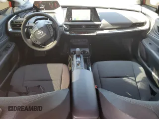 2024 Toyota Prius LE with VIN JTDADABU1R3018548, listed as a Copart auction lot 45822345 with 10,930 mi miles and Salvage Title. Bid and sale history available at carsss.com. Image 8.