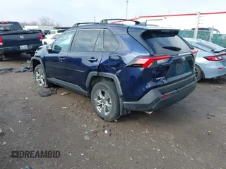 2023 Toyota RAV4 XLE with VIN 2T3P1RFV1PW388381, listed as a IAAI auction lot 41672980 with 20,503 mi miles. Bid and sale history available at carsss.com. Image 3.