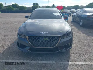 2018 Genesis G80 Sport z VIN KMHGN4JB1JU219160, wystawiony jako IAAI lot #40423005 z przebiegiem 44 011 mil mil oraz . Historia ofert i sprzedaży dostępna na DreamBid. Obrazek 12.