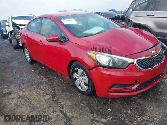 2015 Kia Forte LX with VIN KNAFX4A67F5381306, listed as a IAAI auction lot 41509081 with 175,383 mi miles and . Bid and sale history available at carsss.com. Image 1.
