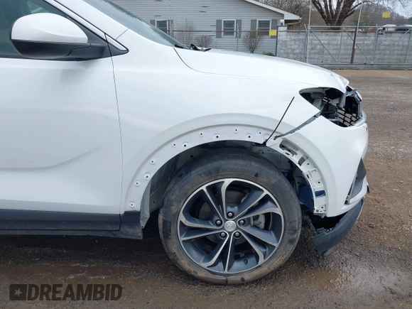 2020 Buick Encore GX Select with VIN KL4MMDSL7LB107361, listed as a IAAI auction lot 41893926 with 96,460 mi miles and . Bid and sale history available at DreamBid. Image 18.