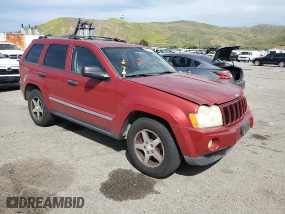 2005 Jeep Grand Cherokee with VIN 1J8HS48N55C658562, listed as a Copart auction lot 56601705 with 178,522 mi miles and Clean title. Bid and sale history available at DreamBid. Image 4.