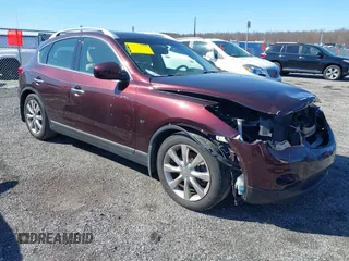 2015 Infiniti QX50 z VIN JN1BJ0HR7FM773643, wystawiony jako IAAI lot #41825903 z przebiegiem 68 488 mil mil oraz . Historia ofert i sprzedaży dostępna na DreamBid. Obrazek 1.
