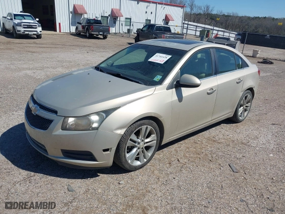 2011 Chevrolet Cruze LTZ with VIN 1G1PH5S99B7210812, listed as a IAAI auction lot 41741428 with 157,864 mi miles. Bid and sale history available at carsss.com. Image 2.