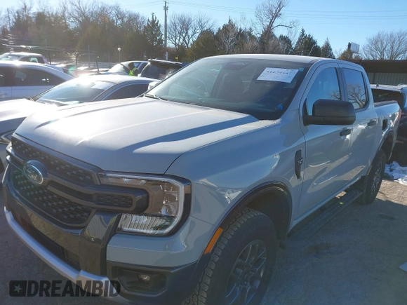 2024 Ford Ranger XLT with VIN 1FTER4GH3RLE33483, listed as a IAAI auction lot 41254447 with 1,938 mi miles. Bid and sale history available at carsss.com. Image 14.