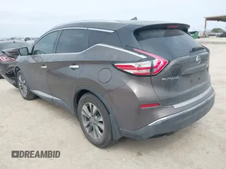 2016 Nissan Murano SV with VIN 5N1AZ2MG3GN124138, listed as a IAAI auction lot 41682017 with 140,293 mi miles and . Bid and sale history available at carsss.com. Image 3.