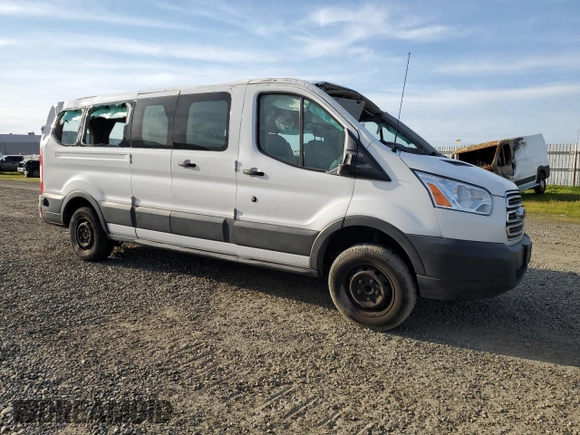 2019 Ford Transit Passenger XL with VIN 1FBZX2ZM1KKA31922, listed as a Copart auction lot 48793945 with 156,062 mi miles and Salvage Title. Bid and sale history available at carsss.com. Image 4.