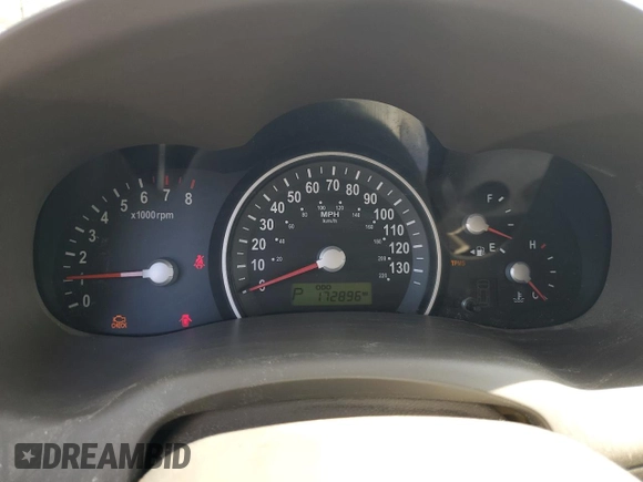2006 Kia Sedona LX with VIN KNDMB233X66073539, listed as a Copart auction lot 50529815 with 172,896 mi miles and Salvage Title. Bid and sale history available at carsss.com. Image 9.