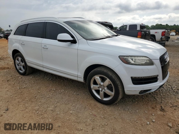 2013 Audi Q7 Premium Plus z VIN WA1LMAFE4DD000781, wystawiony jako Copart lot #57255315 z przebiegiem 129 709 mil mil oraz Szkoda całkowita • Salvage title. Historia ofert i sprzedaży dostępna na DreamBid. Obrazek 4.