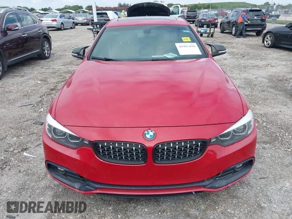 2019 BMW 4 Series 430i with VIN WBA4J1C52KBM16194, listed as a IAAI auction lot 41985890 with 74,788 mi miles and . Bid and sale history available at carsss.com. Image 13.