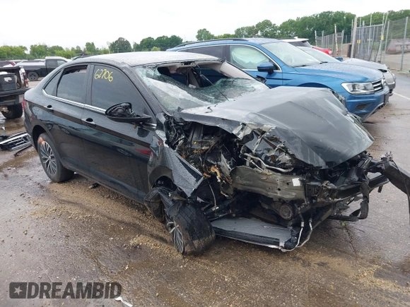 2020 Volkswagen Jetta S z VIN 3VWC57BU6LM085223, wystawiony jako IAAI lot #42562706 z przebiegiem 80 290 mil mil oraz . Historia ofert i sprzedaży dostępna na DreamBid. Obrazek 1.