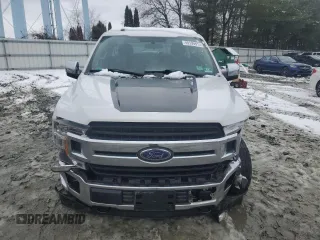 2018 Ford F-150 XL with VIN 1FTMF1EB9JFE54679, listed as a Copart auction lot 45195615 with 119,117 mi miles and Salvage title. Bid and sale history available at DreamBid. Image 5.