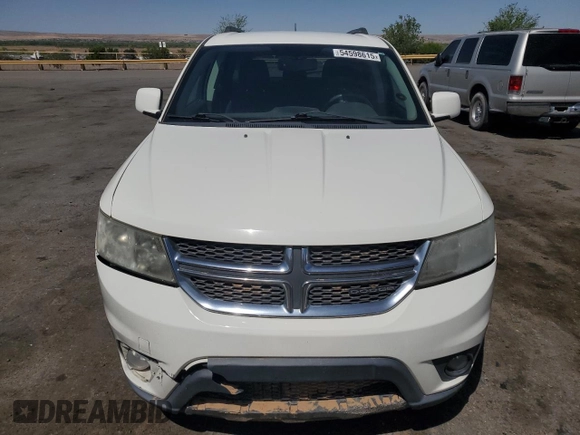 2012 Dodge Journey SXT z VIN 3C4PDCBG9CT135922, wystawiony jako Copart lot #54598615 z przebiegiem Nie podano mil oraz Szkoda całkowita • Salvage title. Historia ofert i sprzedaży dostępna na DreamBid. Obrazek 5.